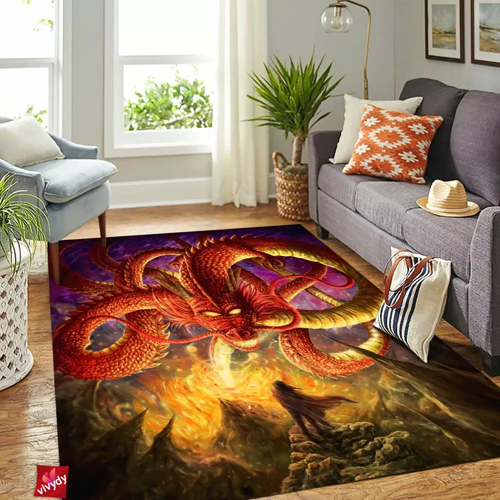 Shenron Dragon Ball Z Rectangle Rug