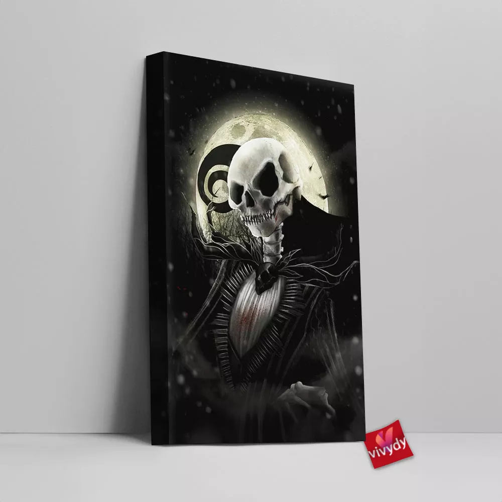 Jack Skellington Canvas Wall Art