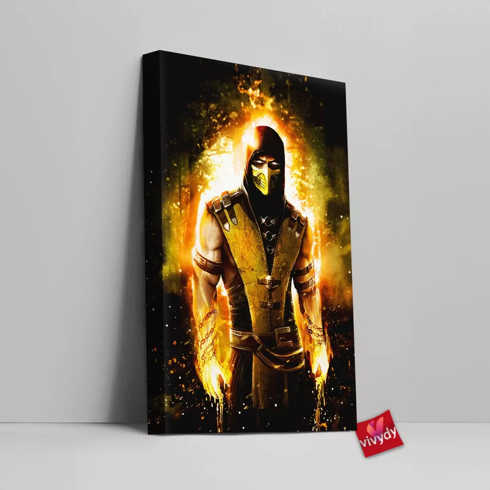 Scorpion Canvas Wall Art