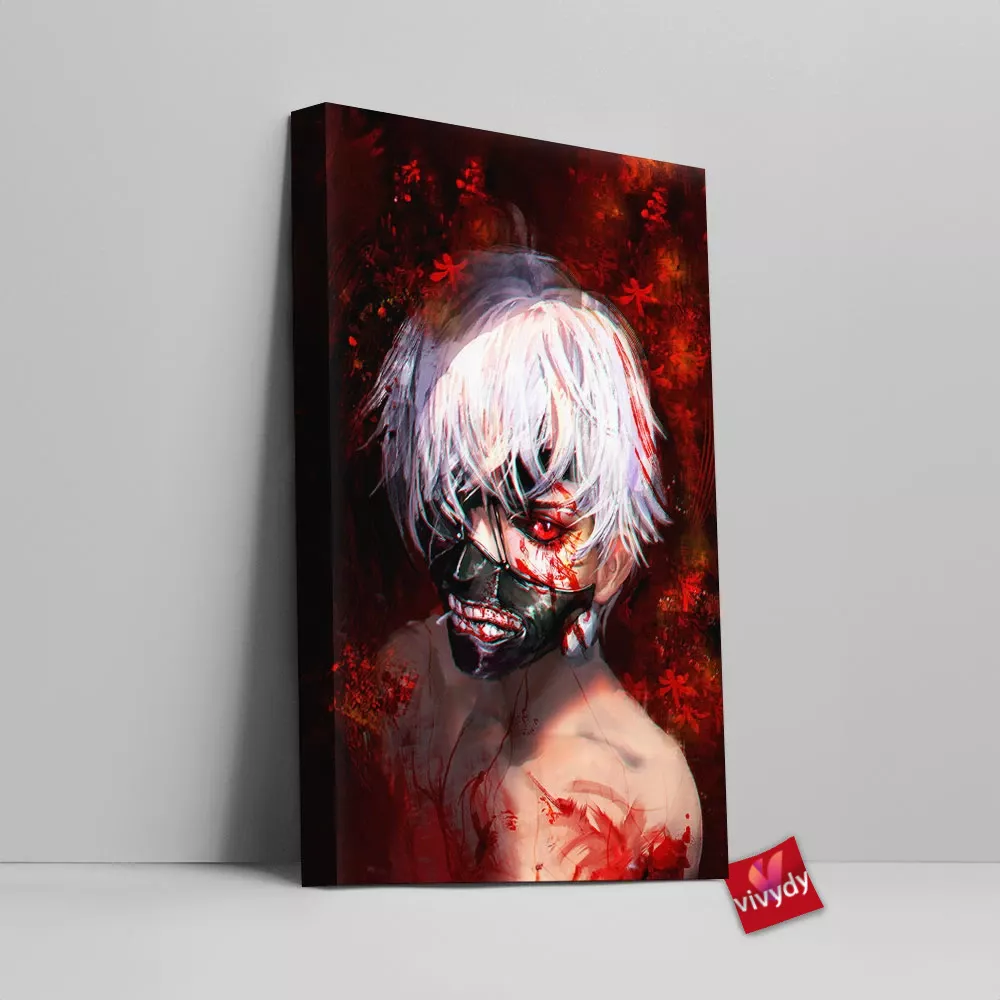 Ken Kaneki Canvas Wall Art