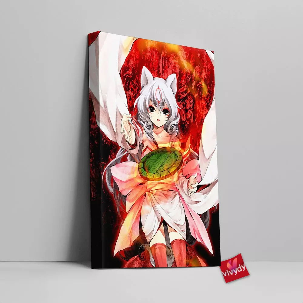 Okami Canvas Wall Art