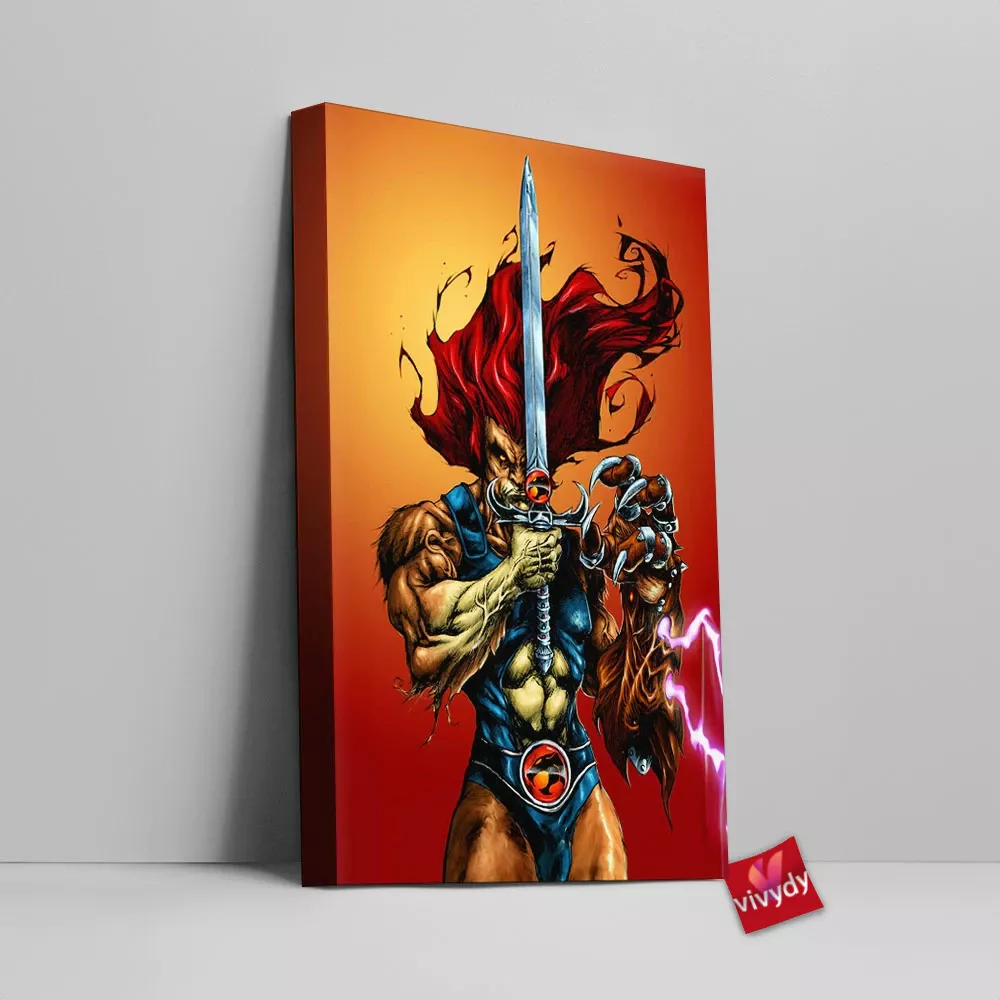 Lion O Canvas Wall Art