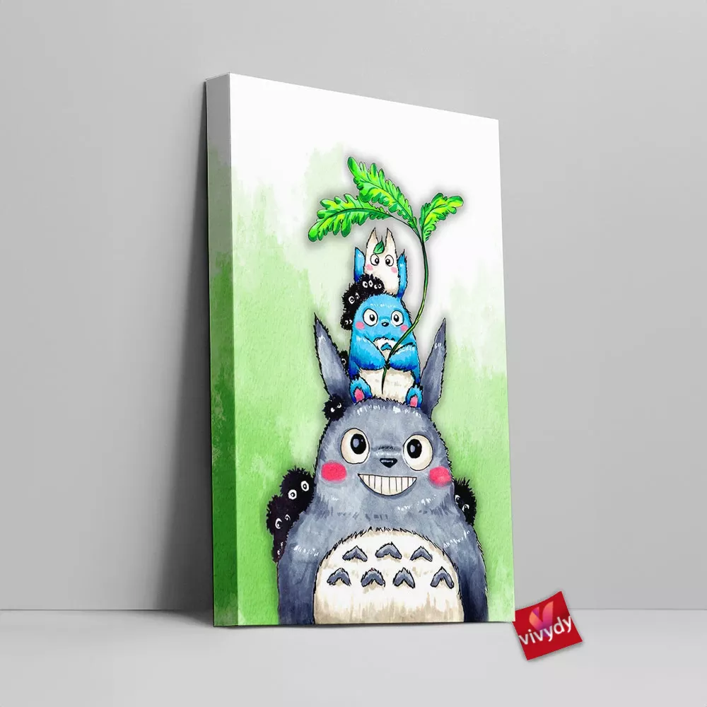 Totoro Canvas Wall Art