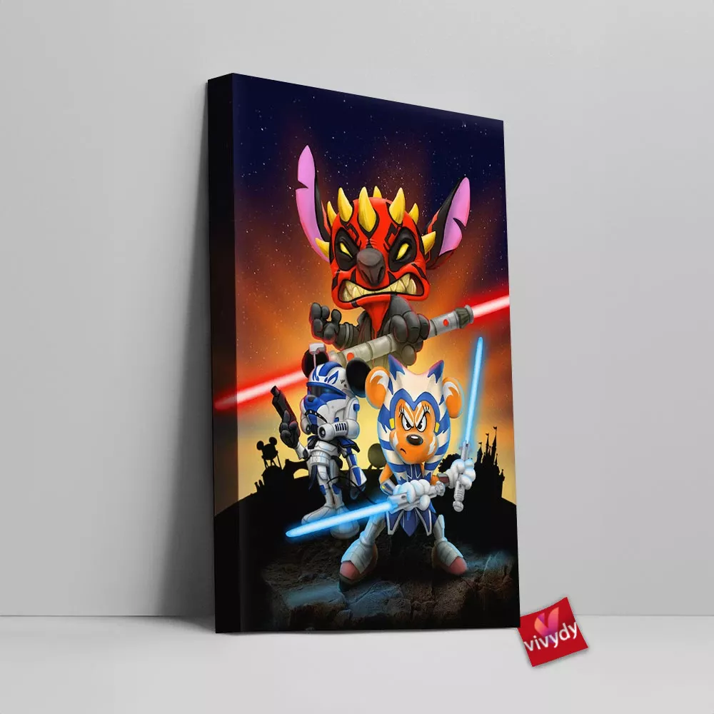 Clone Wars Canvas Wall Art