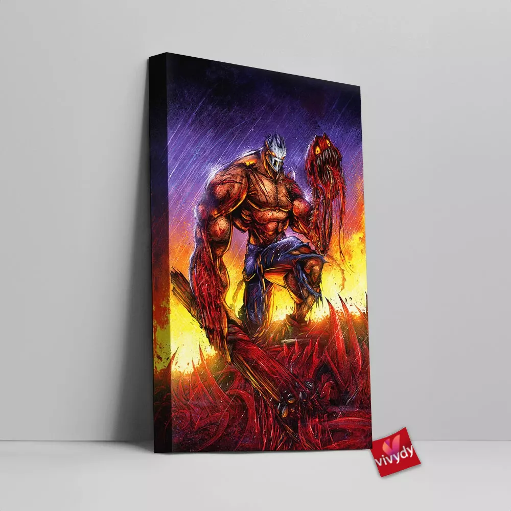 Splatterhouse Canvas Wall Art