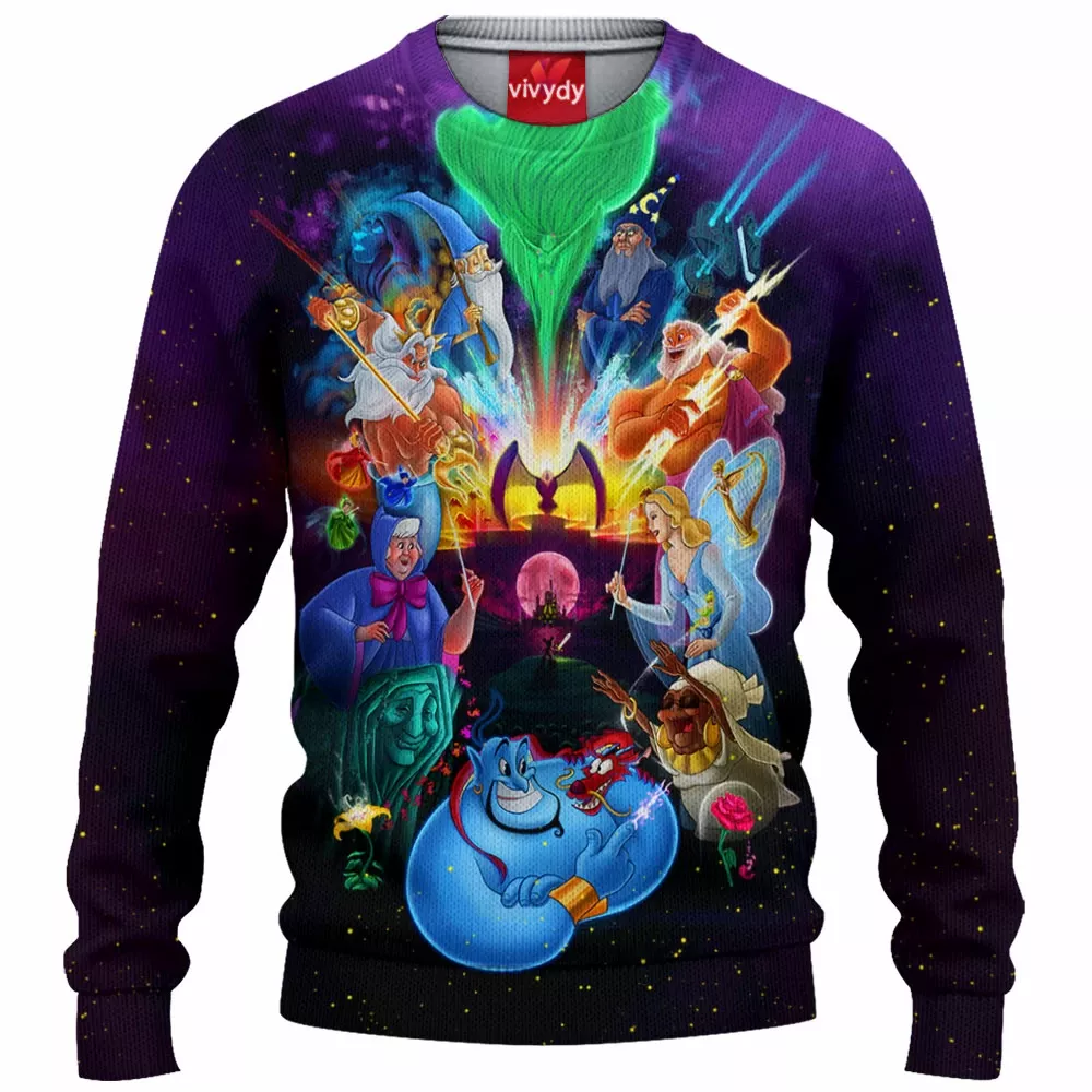 Animated Universes Knitted Sweater