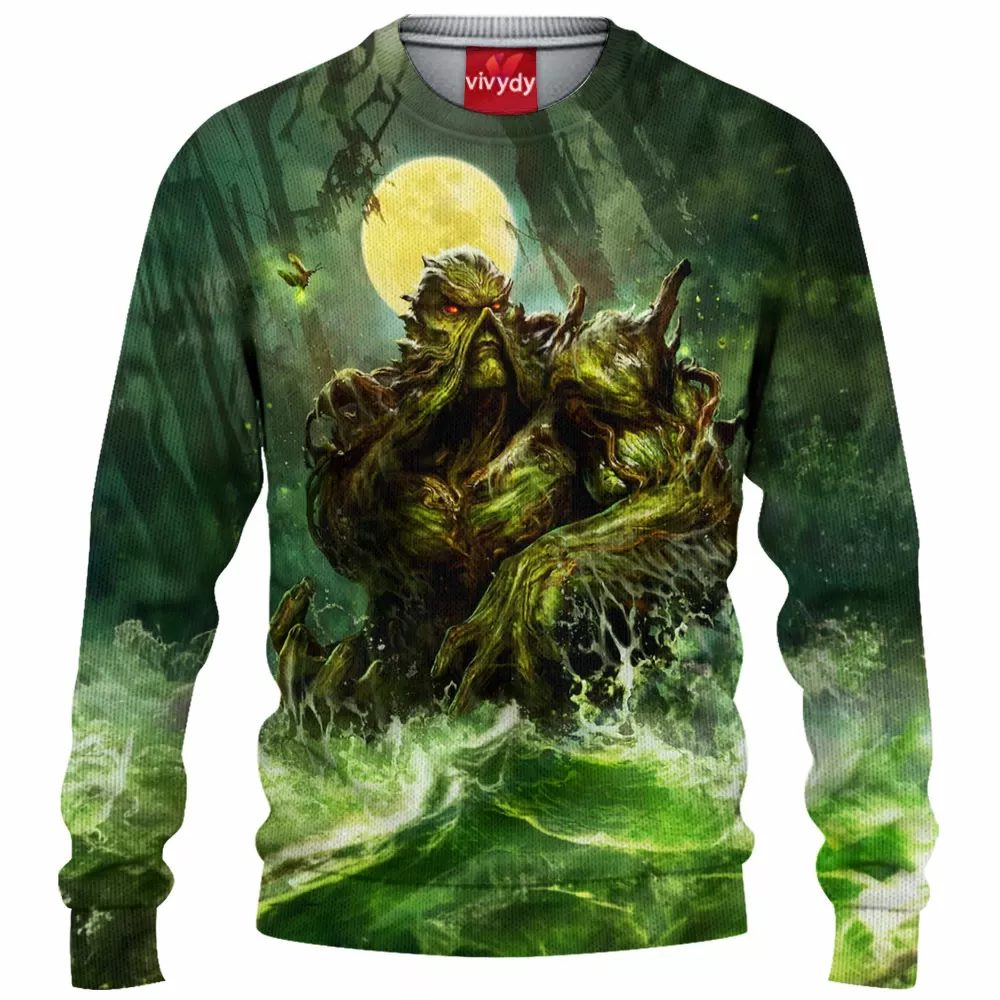 Swamp Thing Knitted Sweater