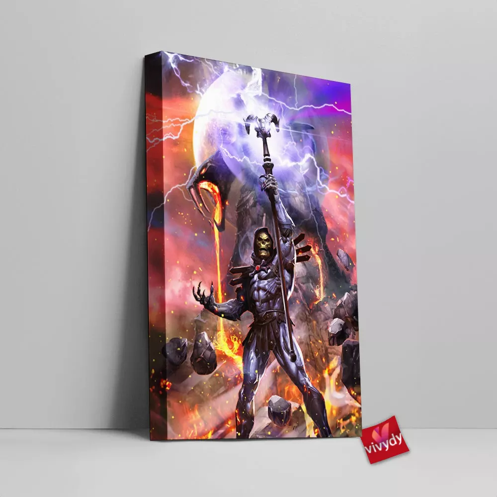 Skeletor Canvas Wall Art