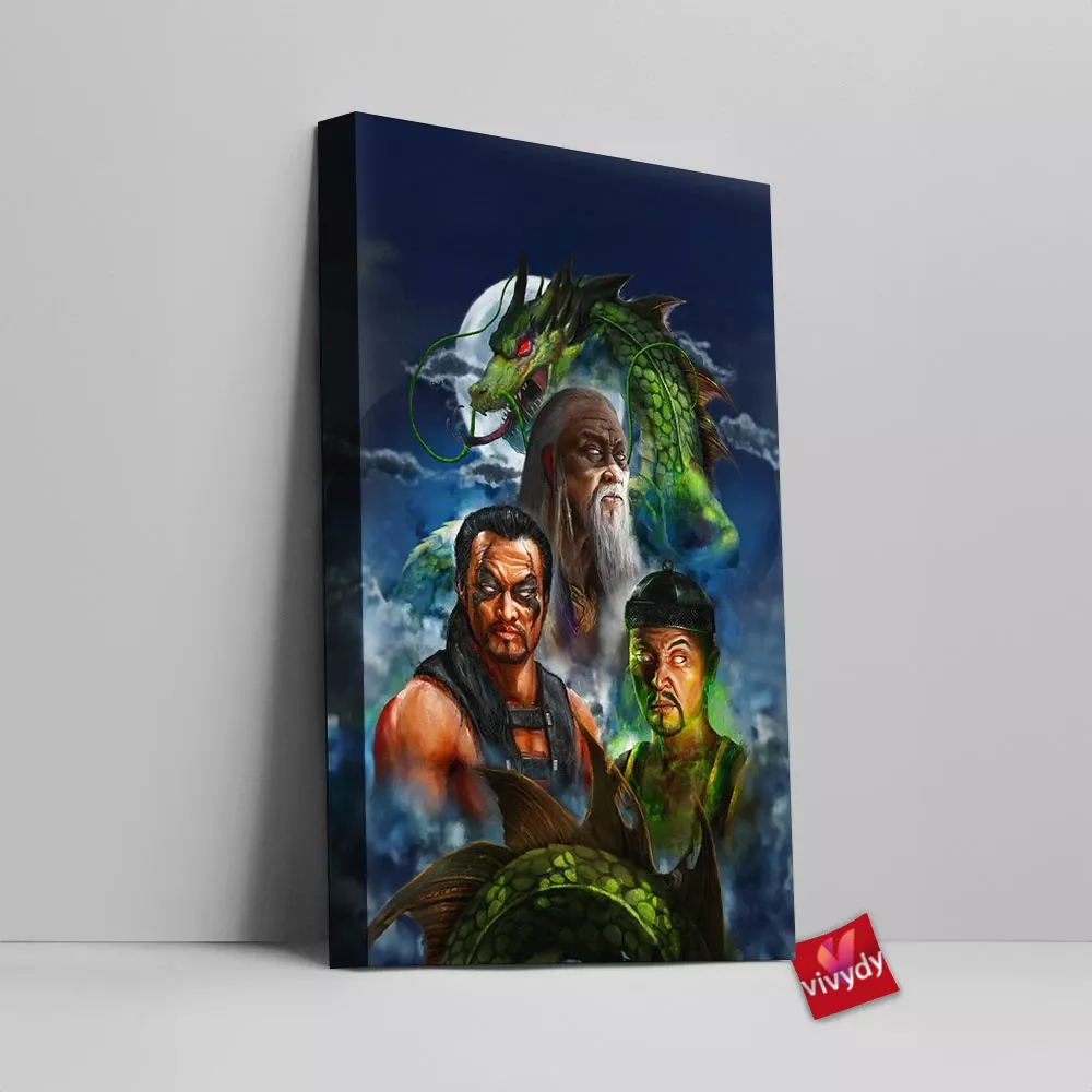 Shang Tsung Mortal Kombat Canvas Wall Art