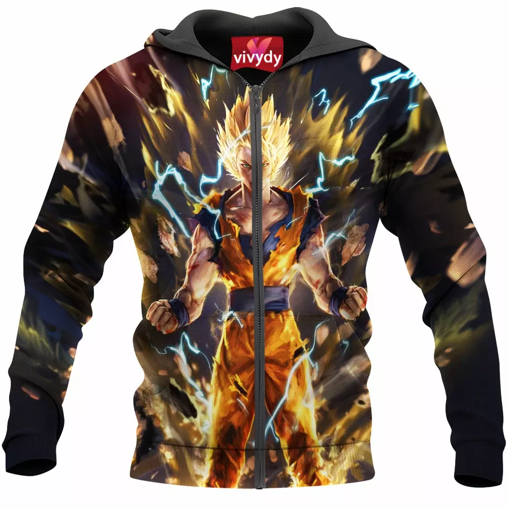 Son Goku Zip Hoodie