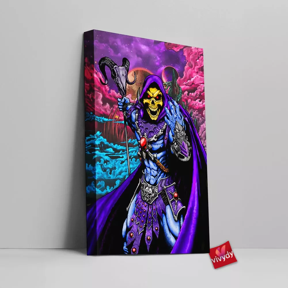 Skeletor Canvas Wall Art