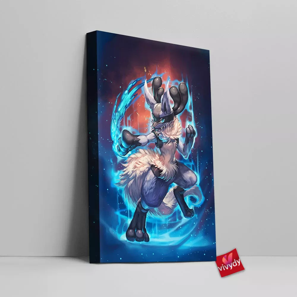 Lucario Canvas Wall Art