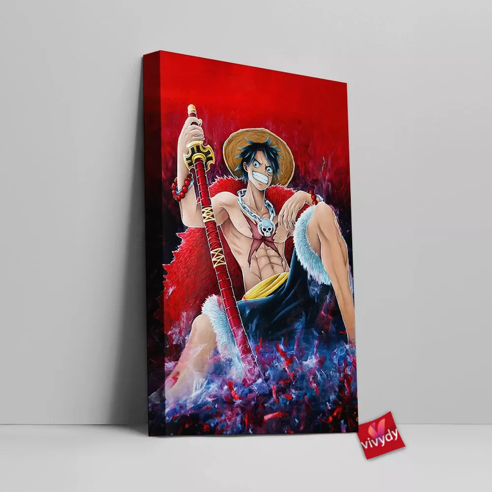 Monkey D Luffy Canvas Wall Art