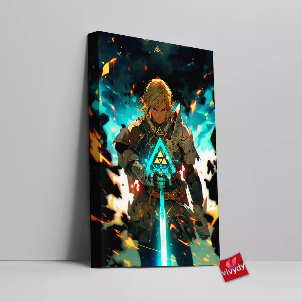 Battlemage Link Canvas Wall Art