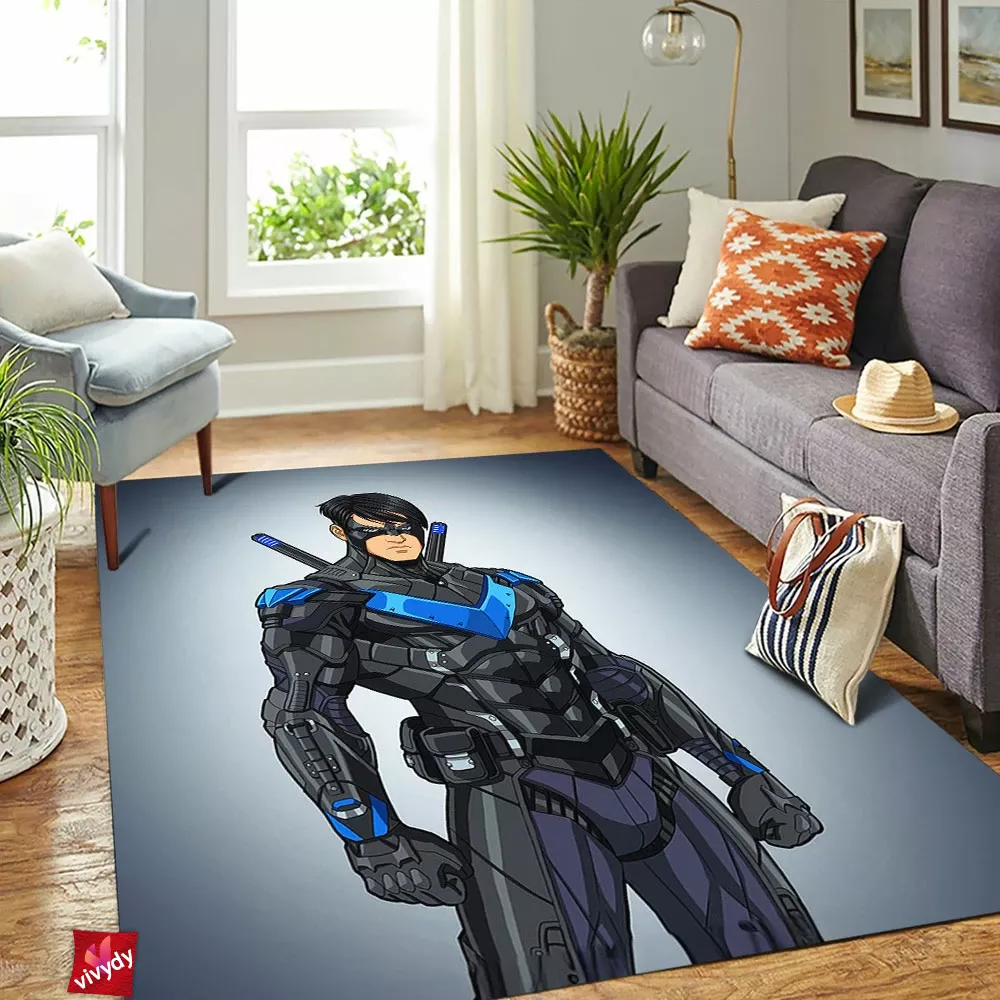 Nightwing Rectangle Rug