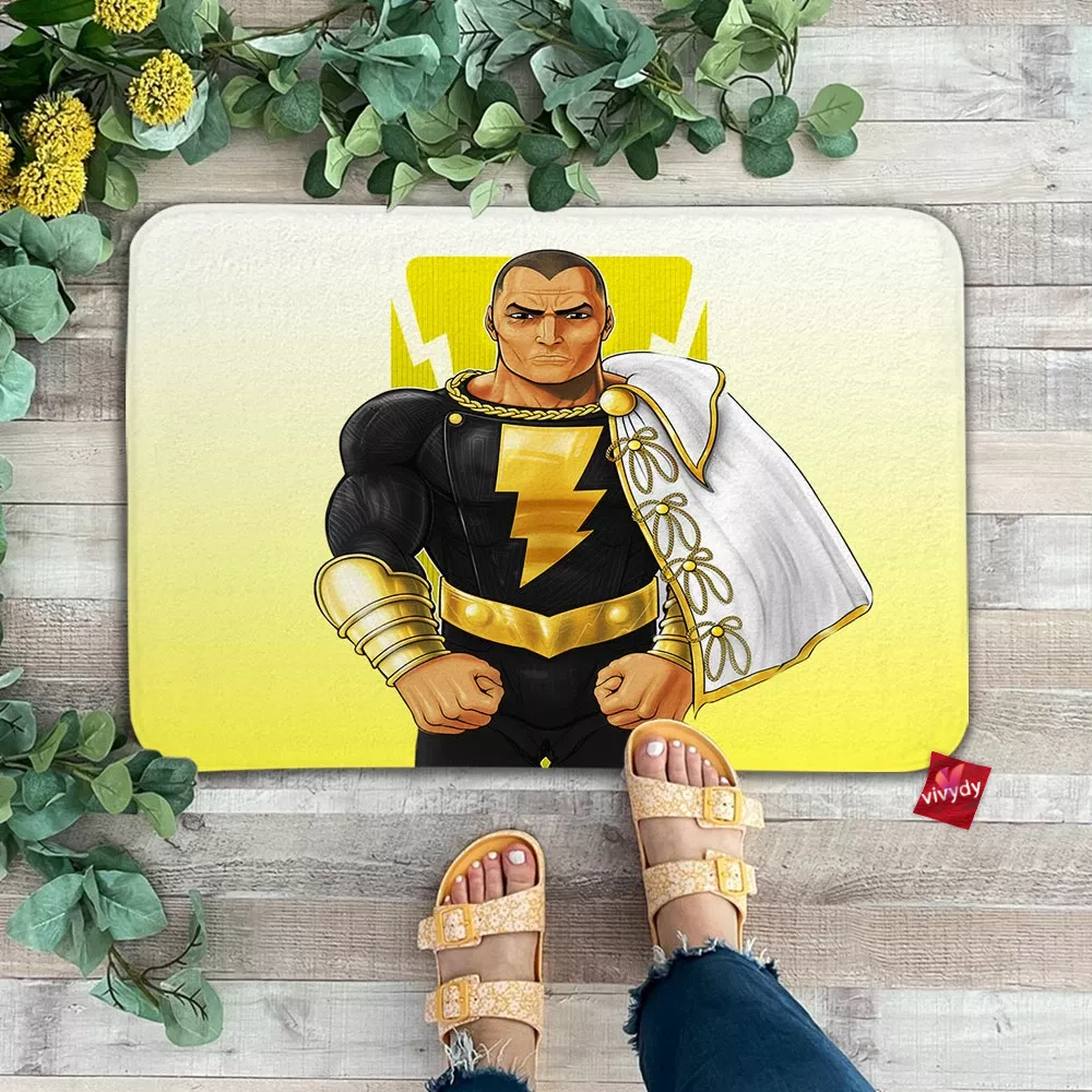 Black Adam Doormat