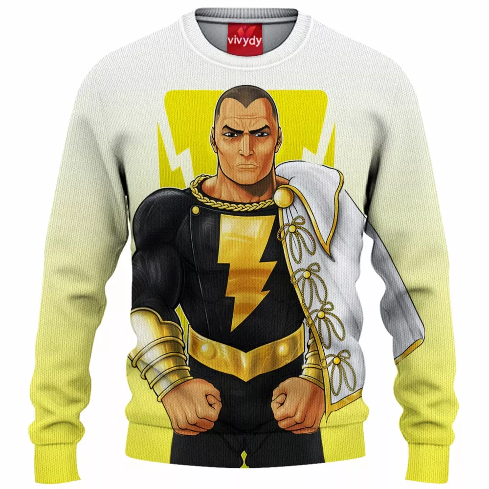 Black Adam Knitted Sweater