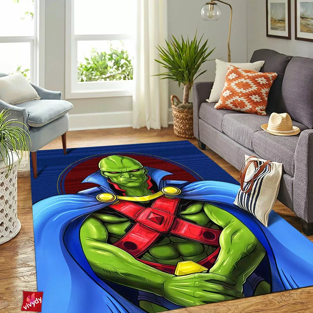 Martian Manhunter Rectangle Rug