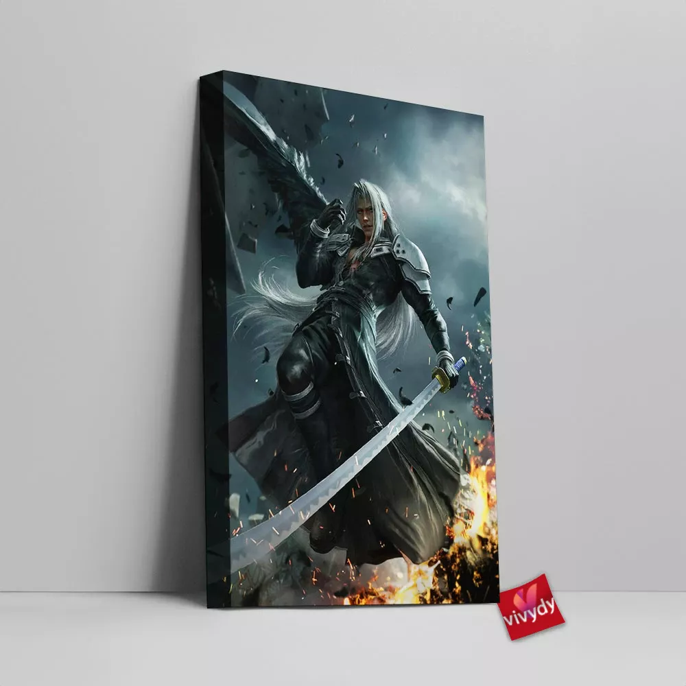 Sephiroth Canvas Wall Art