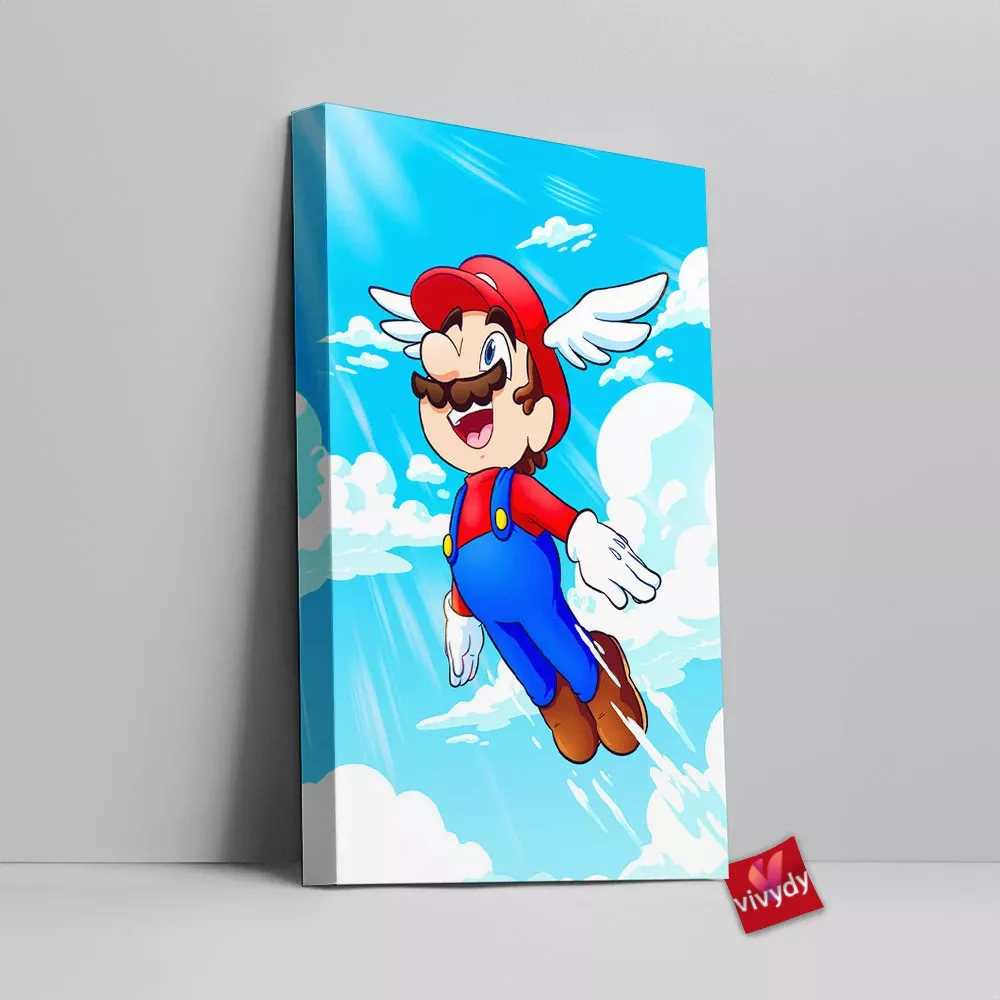 Mario Canvas Wall Art