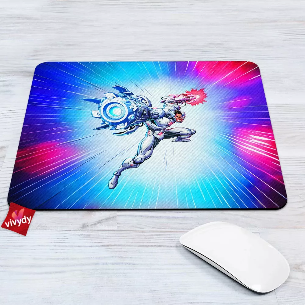 Cyborg Comic Mouse Pad