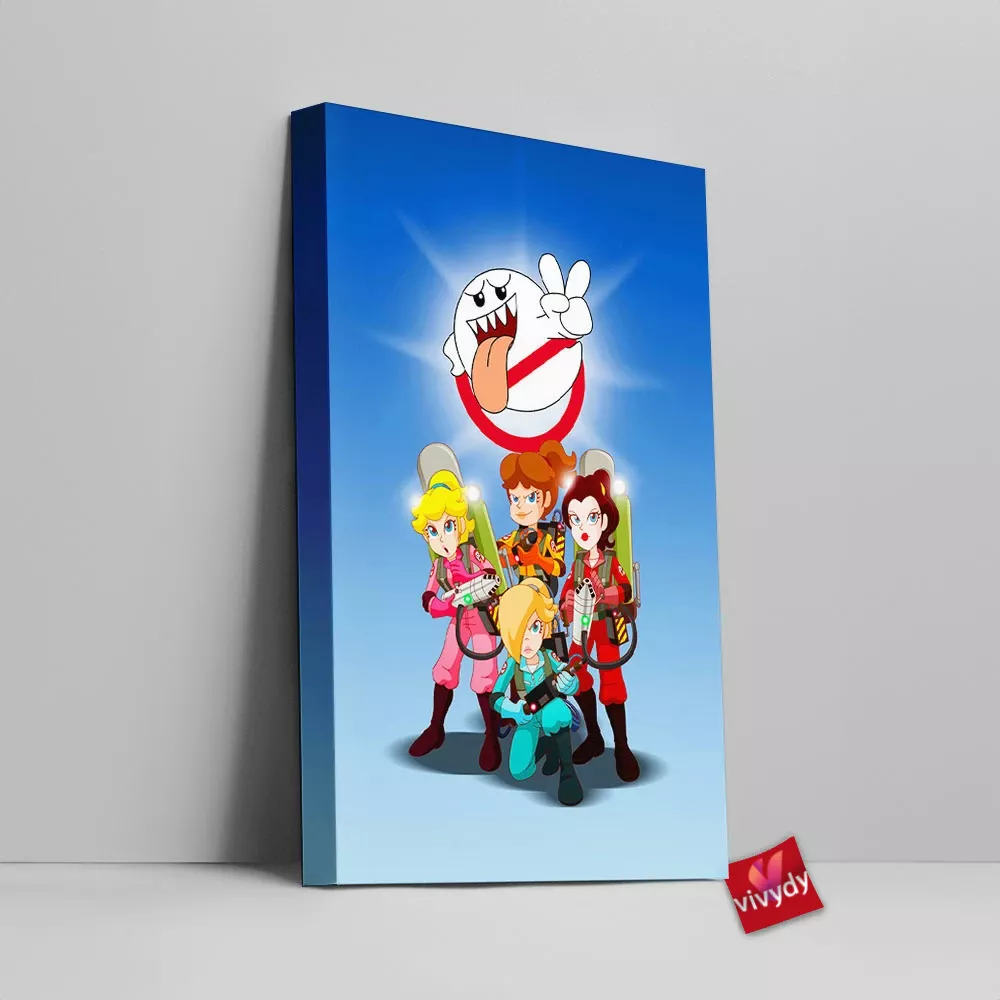 King Boo x Ghost Buster Canvas Wall Art