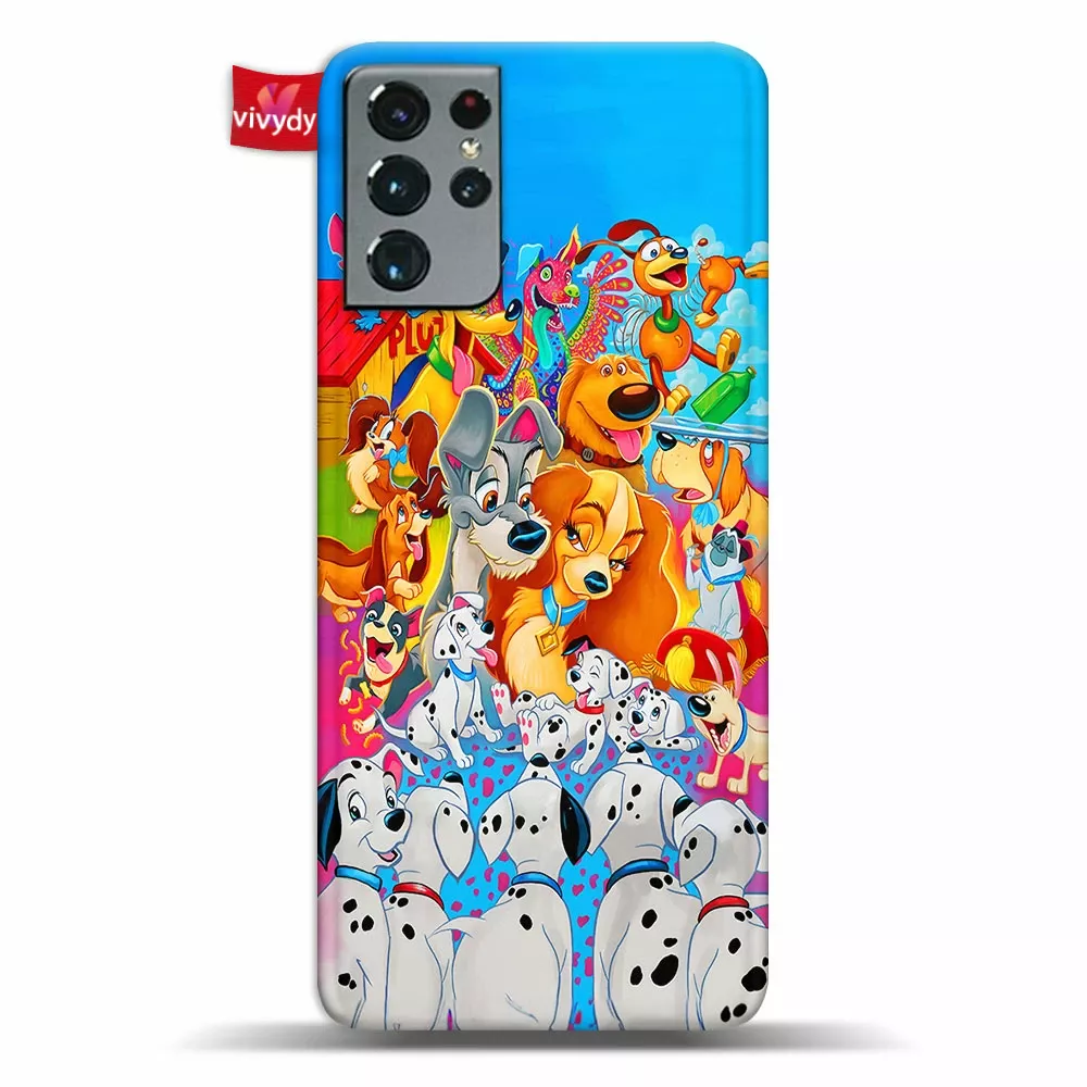 Animated Dogs Phone Case Samsung