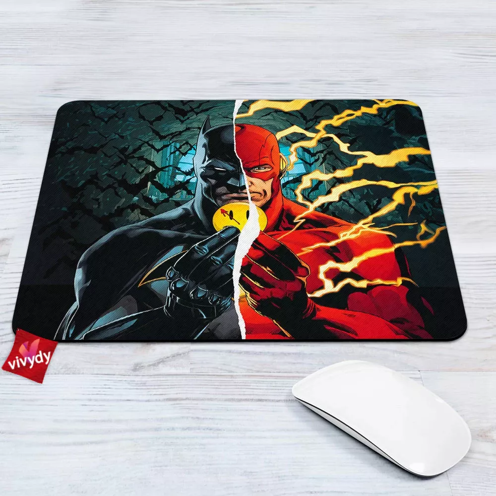 Batman Flash Mouse Pad