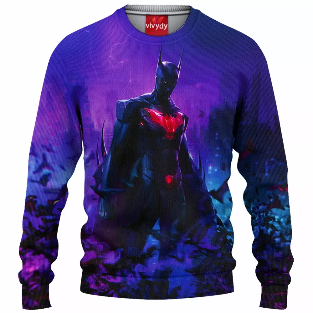 Batman Beyond Knitted Sweater