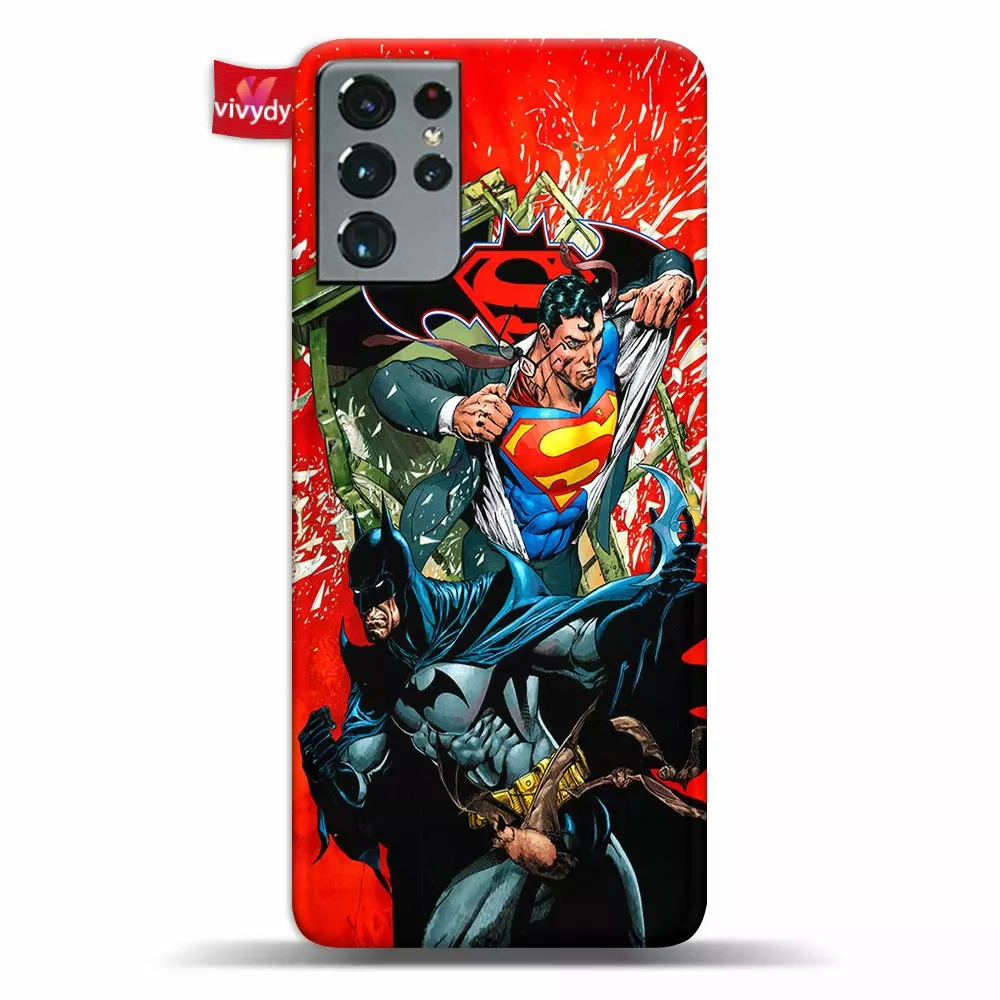 Superman Batman Phone Case Samsung