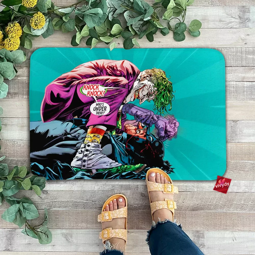 Joker vs Batman Doormat