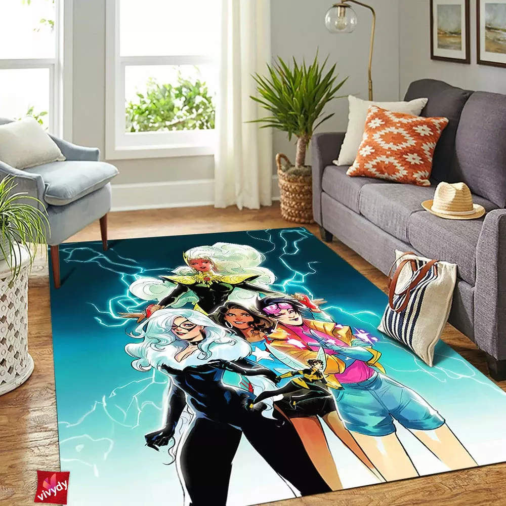 Women of Comic Rectangle Rug