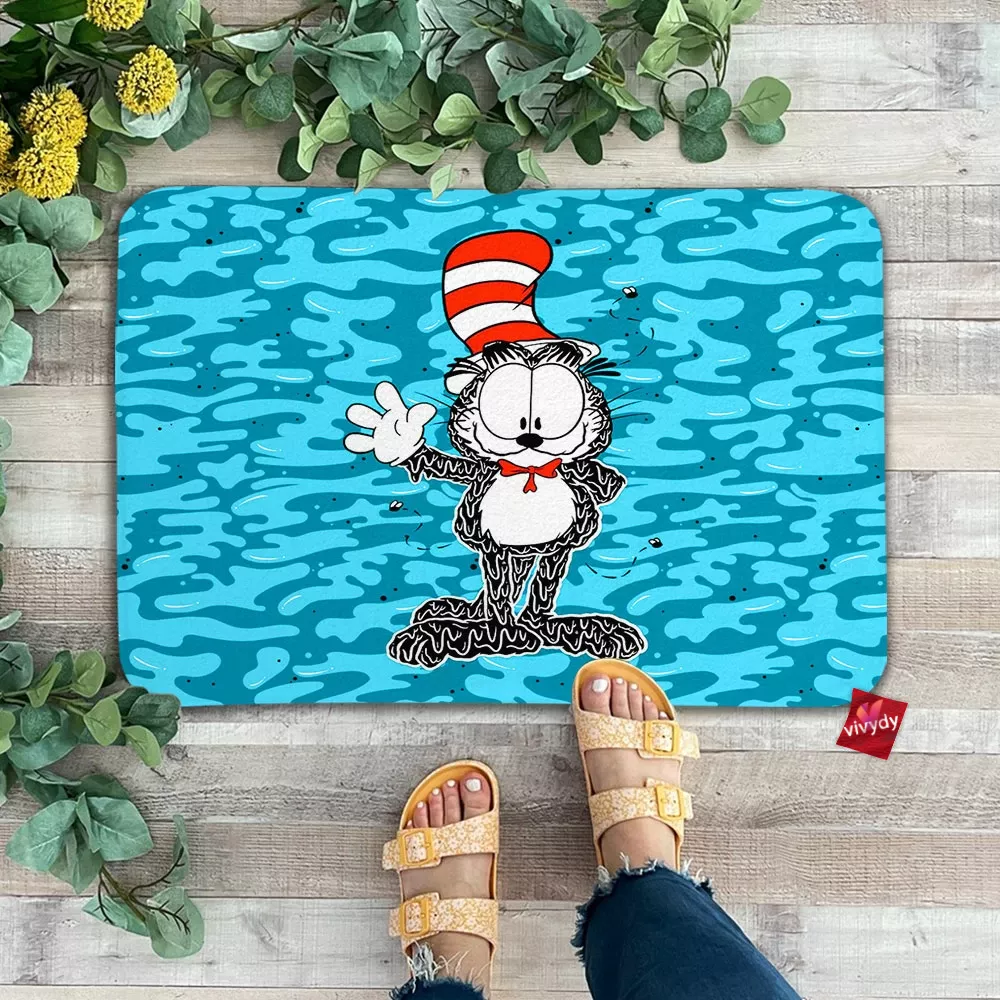 Garfield x The Cat,Meow in the Hat Doormat