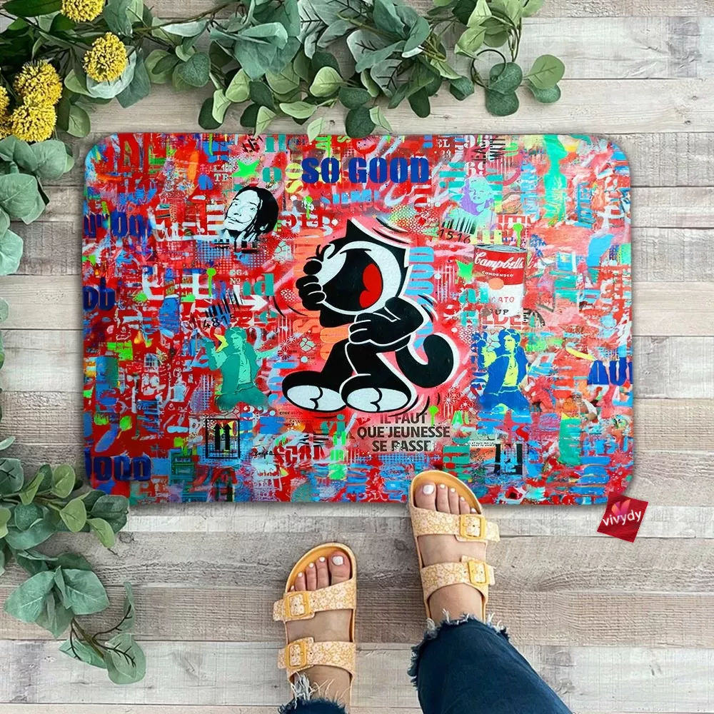 Felix The Cat Doormat