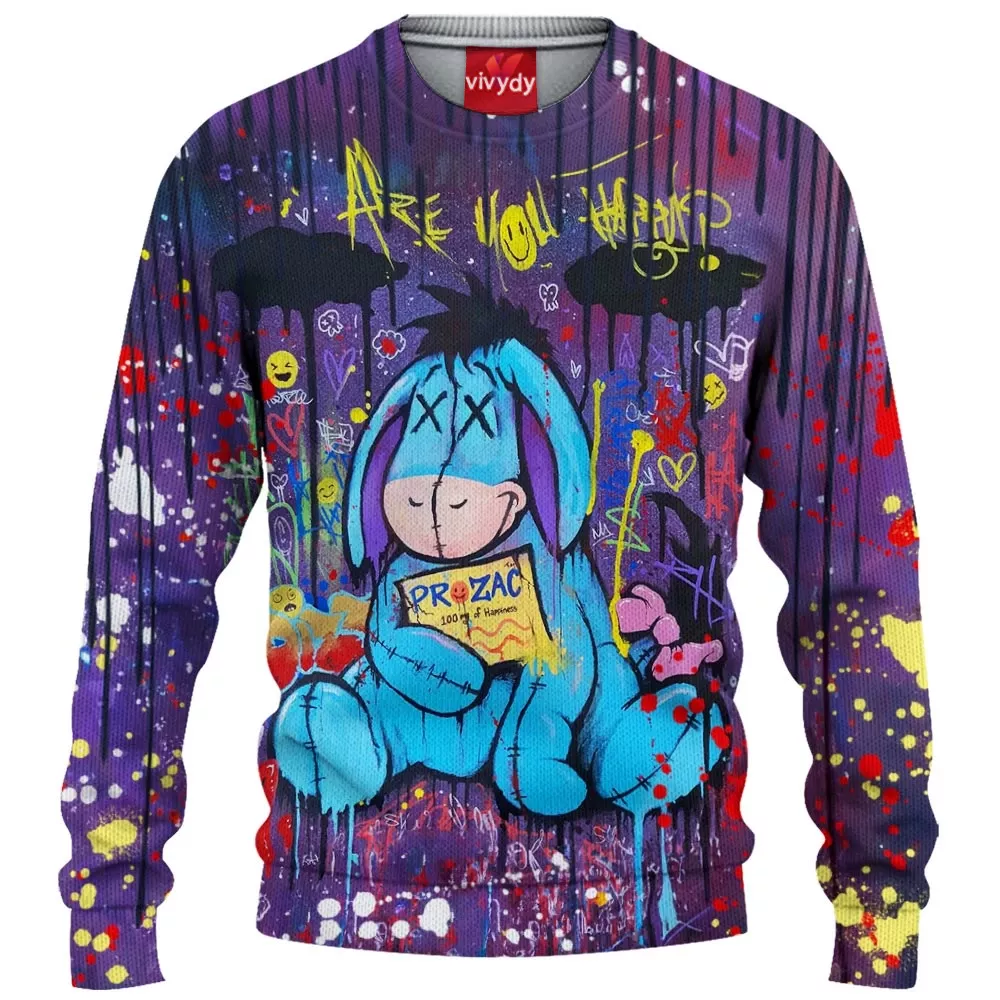 Eeyore Knitted Sweater