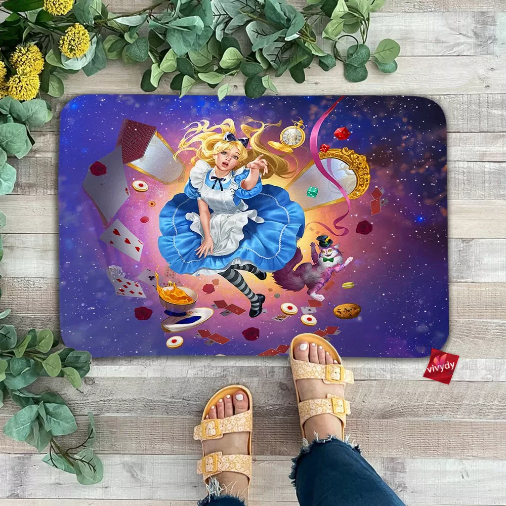 Alice in Wonderl Doormat