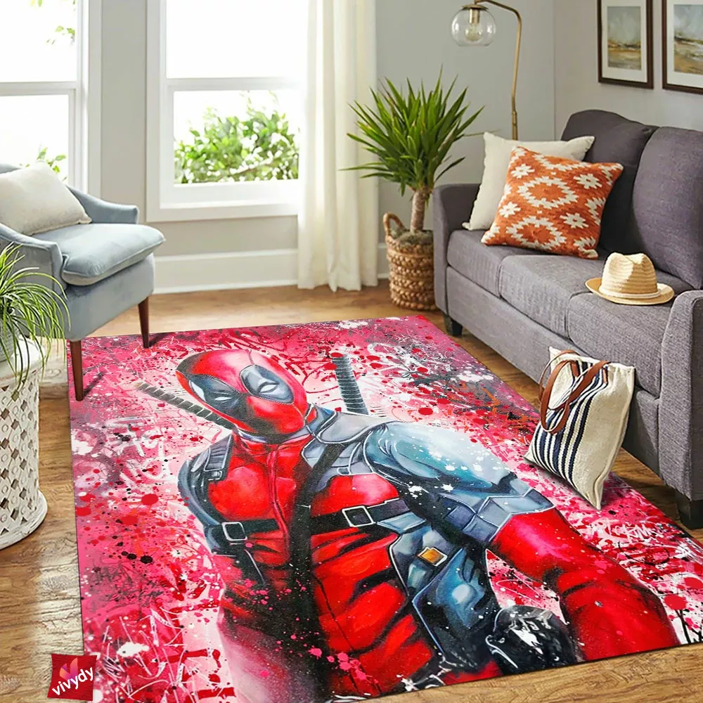 Deadpool Rectangle Rug