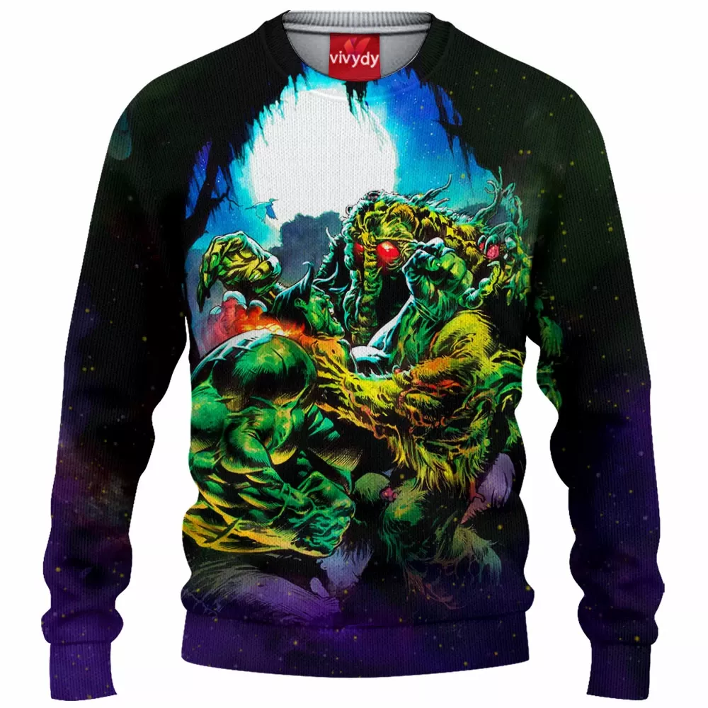 Hulk Man-Thing Knitted Sweater