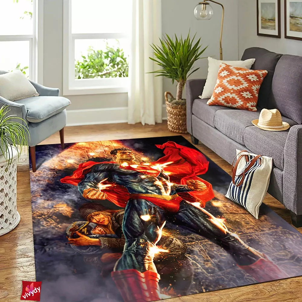 Superman Rectangle Rug