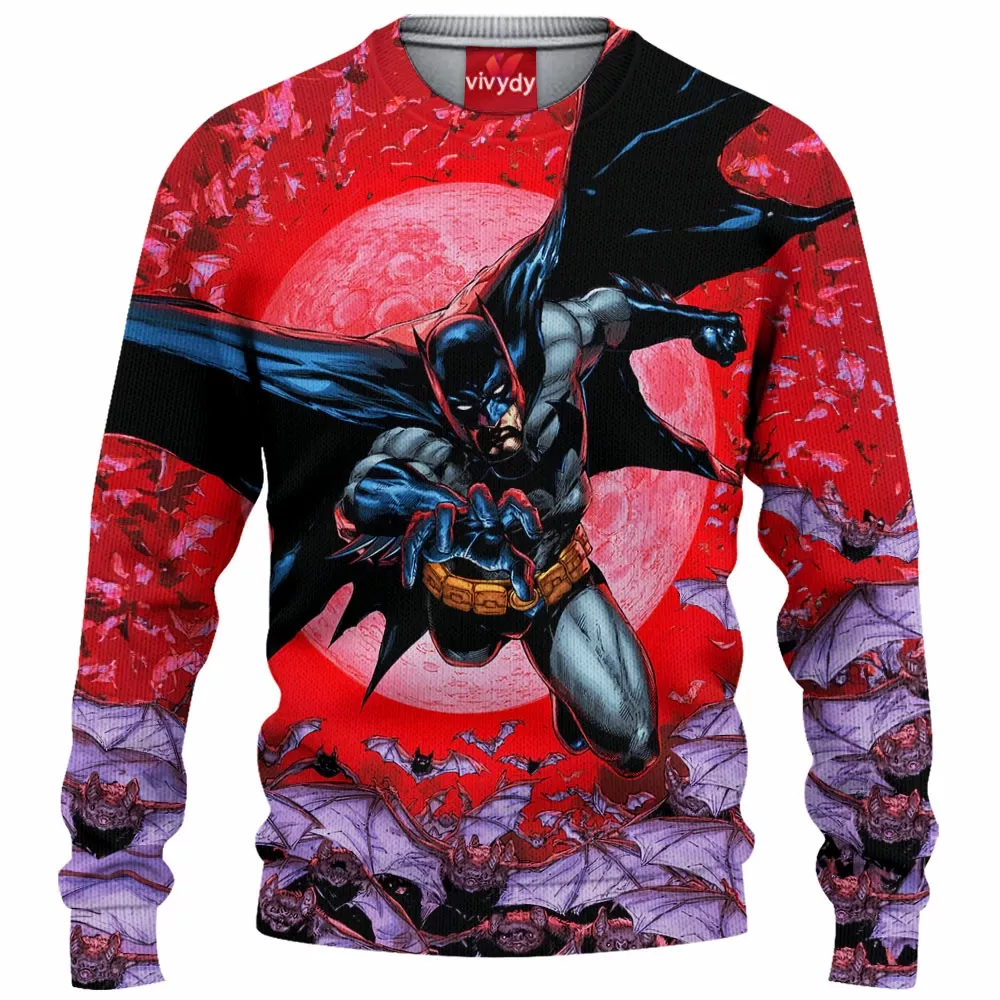 Batman Knitted Sweater