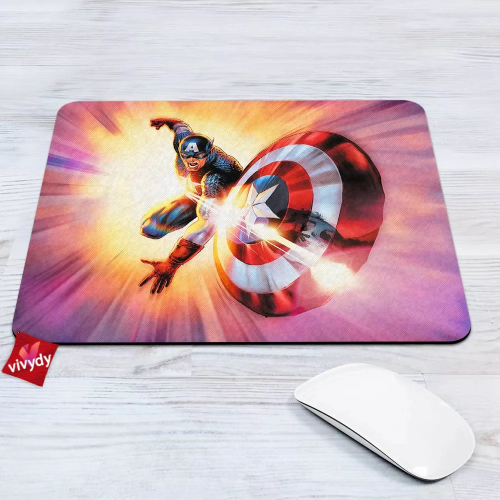 Captain America Mouse Pad