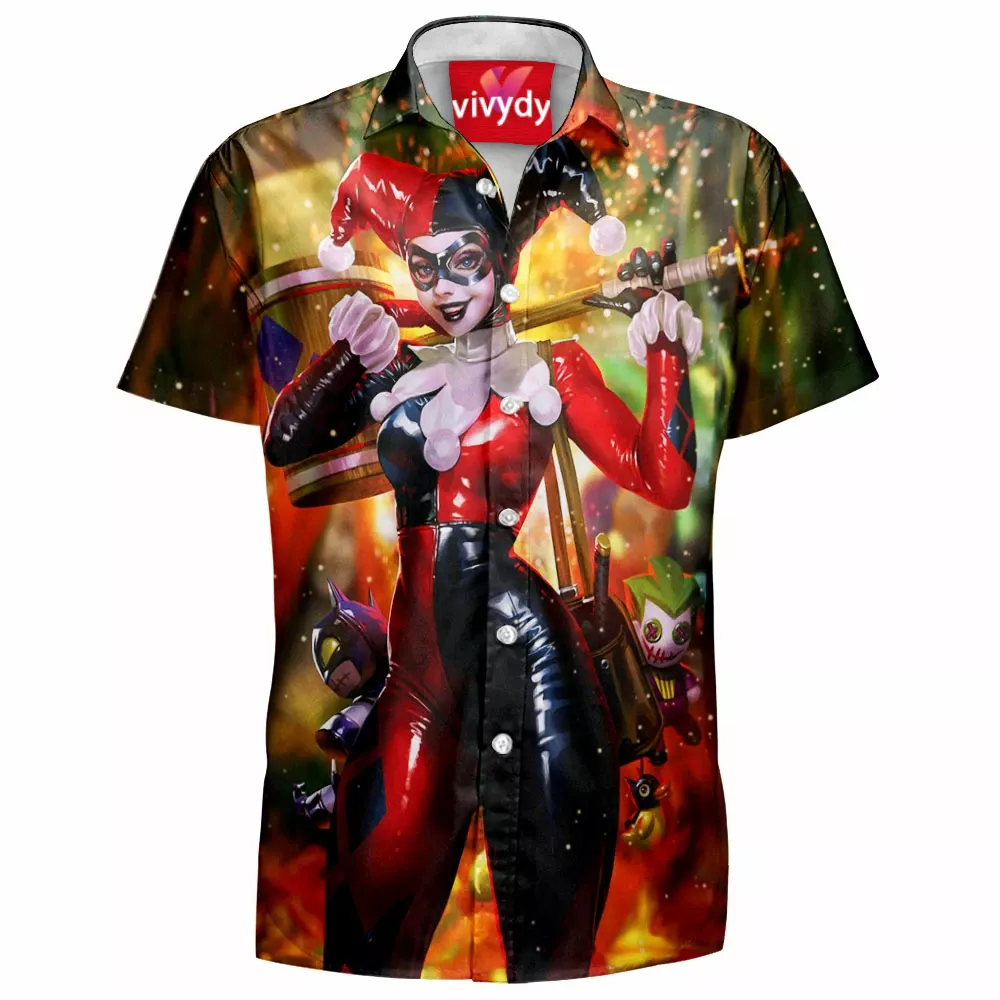 Harley Quinn Hawaiian Shirt