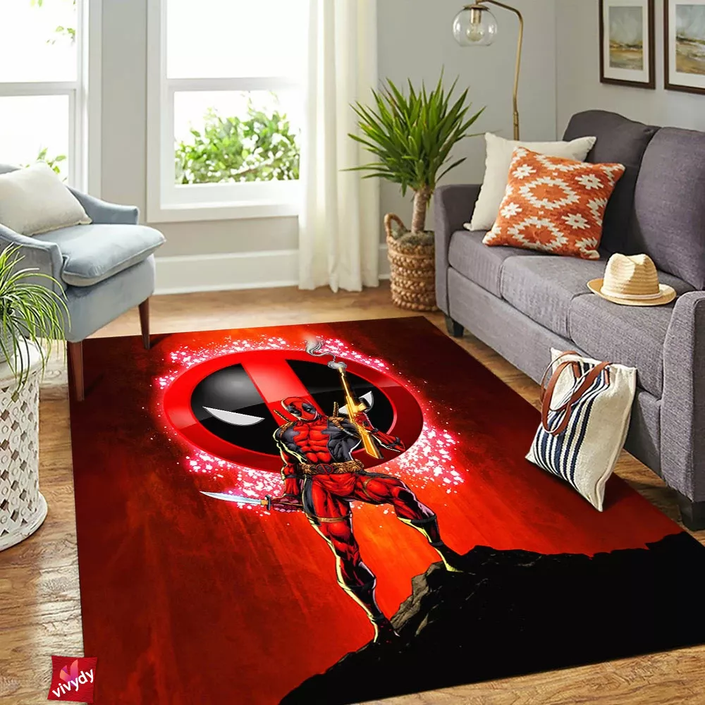 Deadpool Rectangle Rug