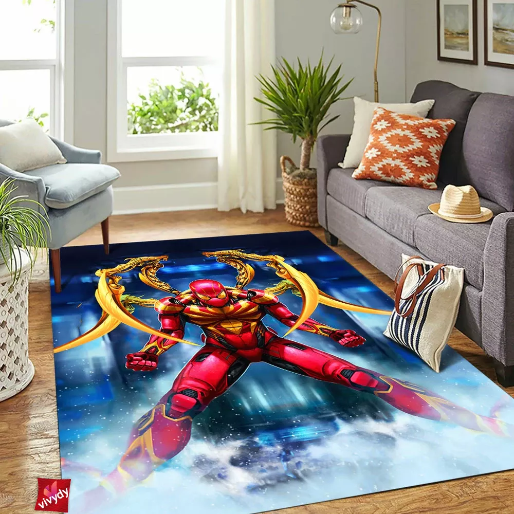 Iron Spider-Man Rectangle Rug