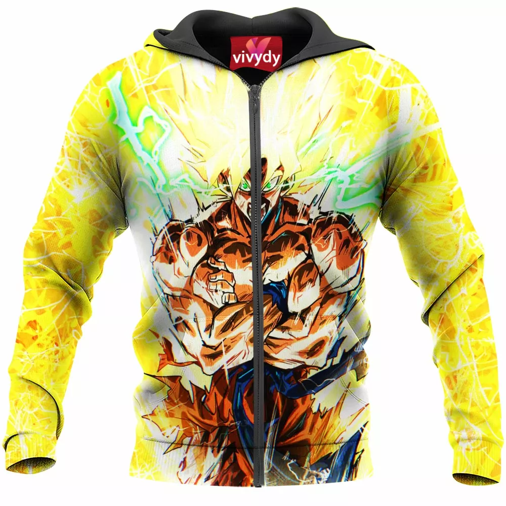 Son Goku Zip Hoodie