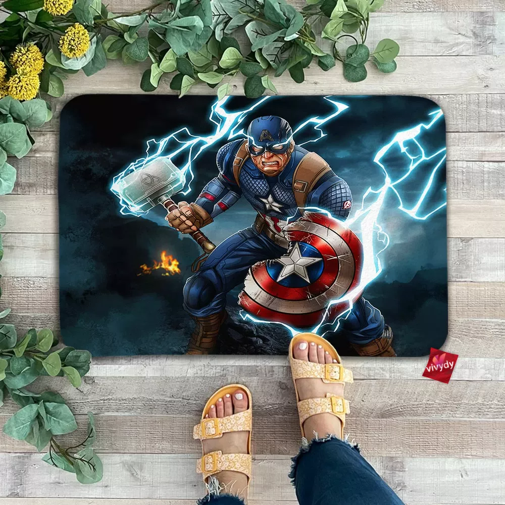 Captain America Doormat