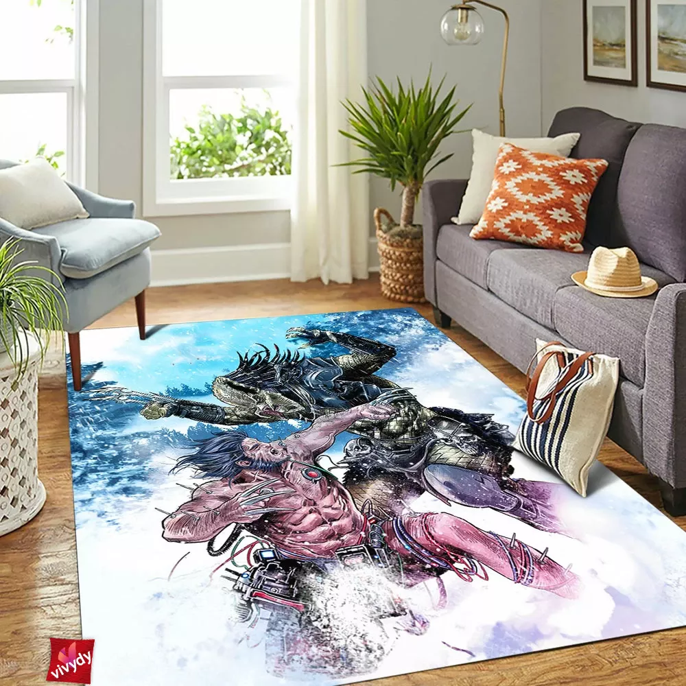 Wolverine Predator Rectangle Rug