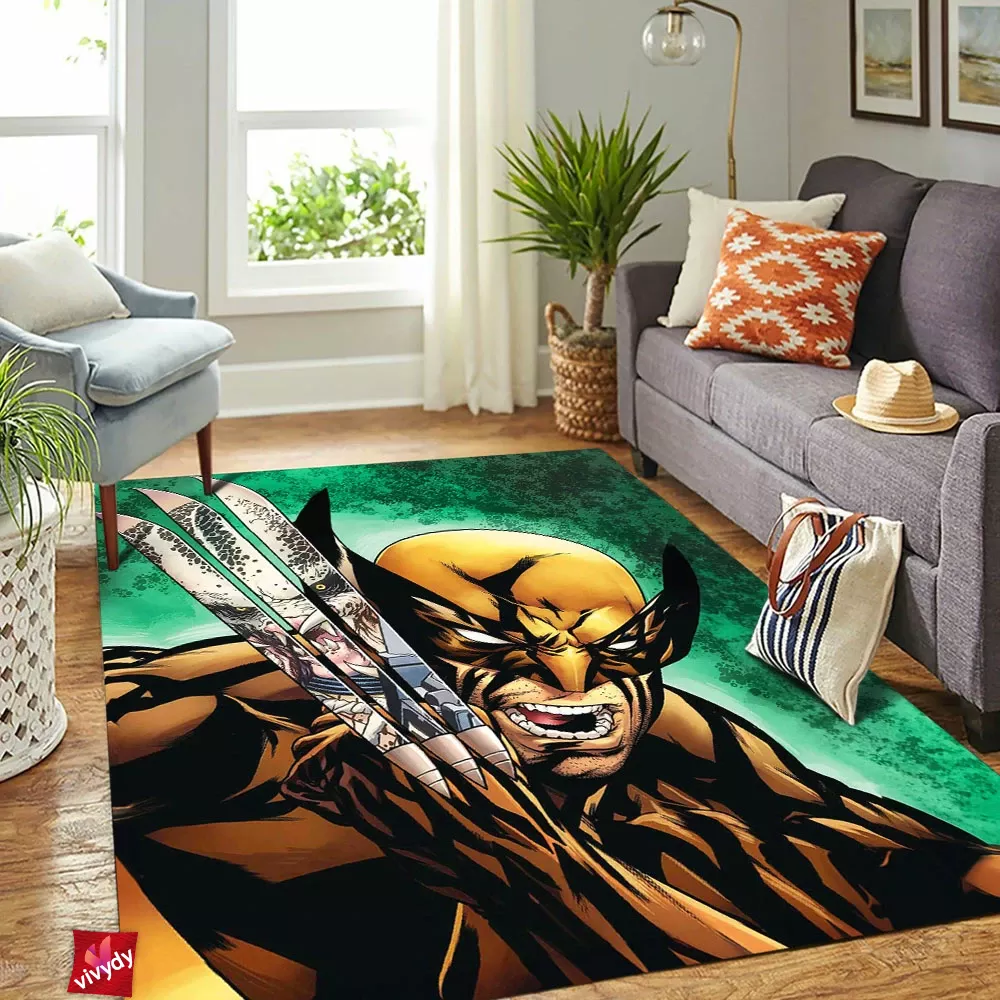 Wolverine Predator Rectangle Rug