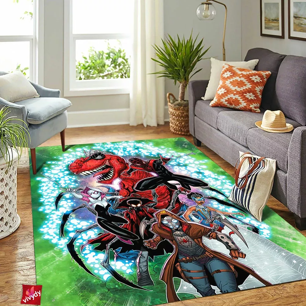 Spider-Verse Rectangle Rug