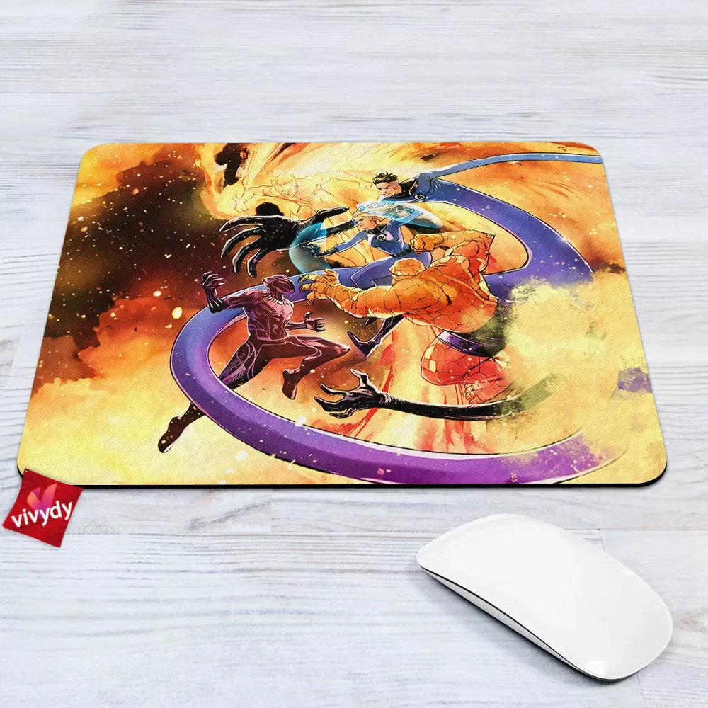 Black Panther Fantastic Four Mouse Pad